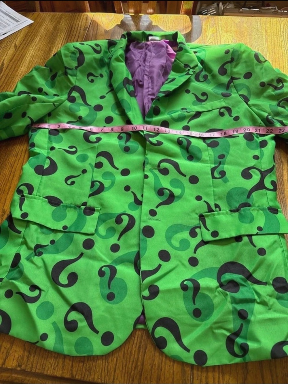 Spirit the Riddler costume - Picture 10 of 14
